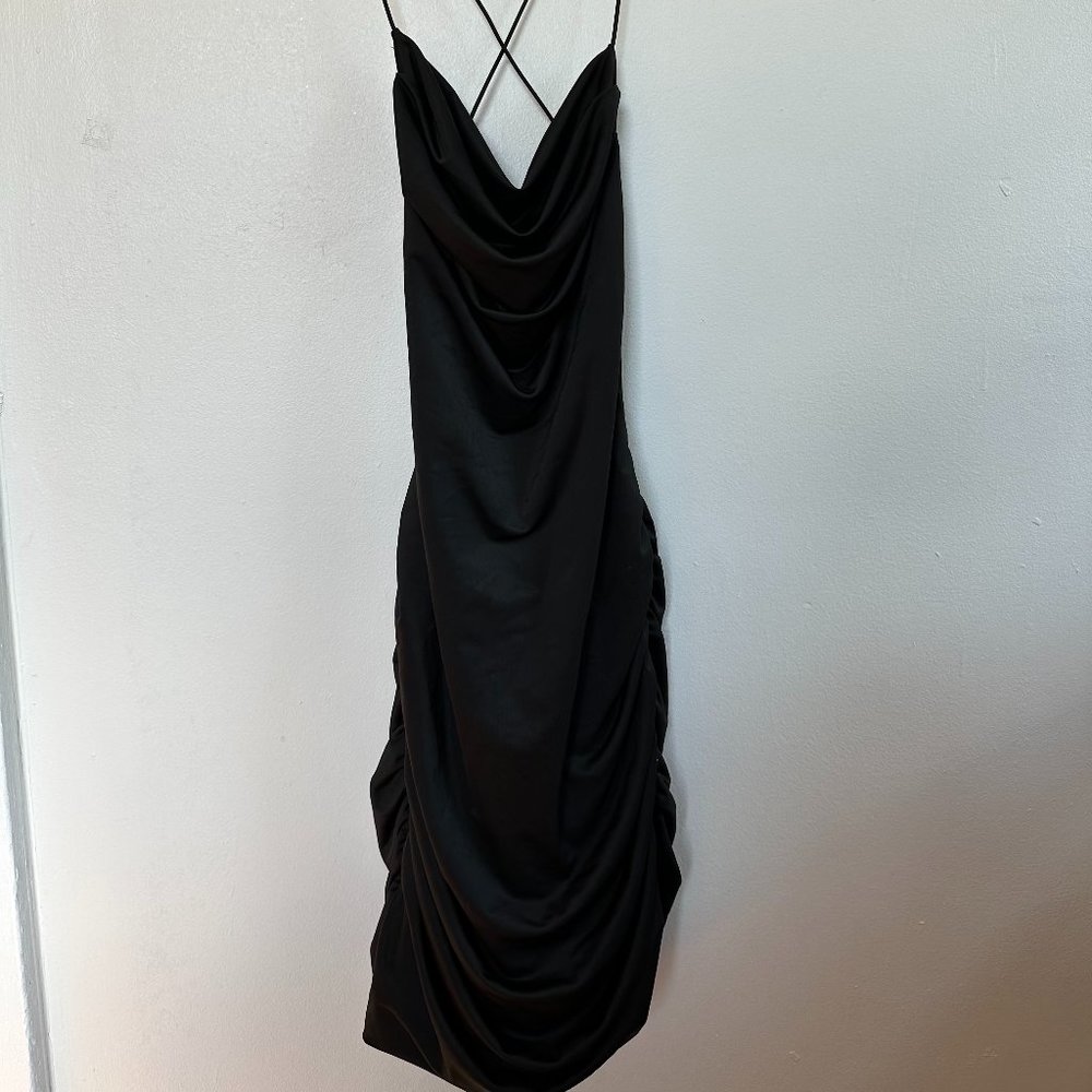 Tiger Mist Ruched Bodycon Dress